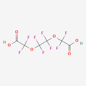 molecular formula C6H2F8O6 B1334195 Perfluoro-3,6-dioxaoctane-1,8-dioic acid CAS No. 55621-21-1
