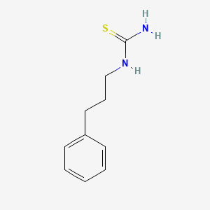 B1334197 1-(3-Phenylpropyl)-2-thiourea CAS No. 93168-20-8