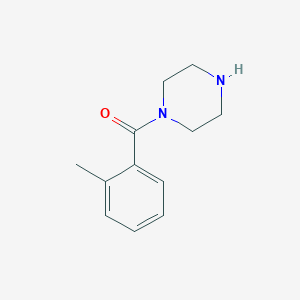 molecular formula C12H16N2O B1334198 1-(2-Methyl-benzoyl)-piperazine CAS No. 775579-10-7