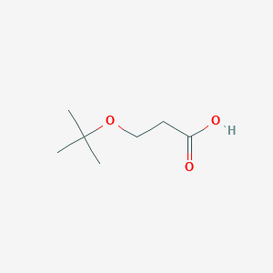 molecular formula C7H14O3 B1334208 3-tert-Butoxypropionic acid CAS No. 21150-73-2