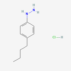 molecular formula C10H17ClN2 B1334210 (4-butylphenyl)hydrazine Hydrochloride CAS No. 64287-11-2