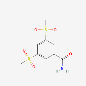 3,5-Bis(methylsulfonyl)benzamide