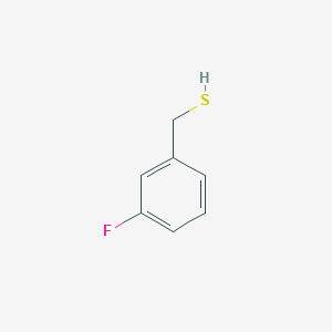 molecular formula C7H7FS B1334229 (3-Fluorophenyl)methanethiol CAS No. 40096-23-9