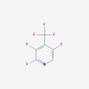 molecular formula C6HF6N B1334243 2,3,5-Trifluoro-4-(trifluoromethyl)pyridine CAS No. 217959-89-2