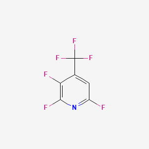 molecular formula C6HF6N B1334244 2,3,6-Trifluoro-4-(trifluoromethyl)pyridine CAS No. 84940-46-5