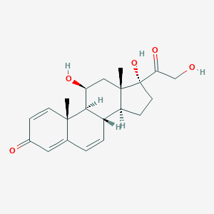 molecular formula C21H26O5 B133426 6-Dehydro Prednisolone CAS No. 2427-64-7