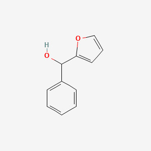 molecular formula C11H10O2 B1334267 2-Furyl(phenyl)methanol CAS No. 4484-57-5