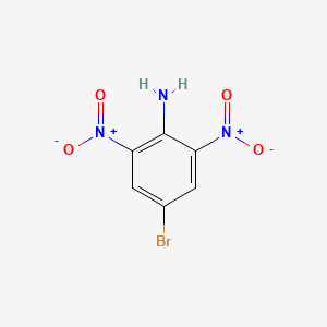 molecular formula C6H4BrN3O4 B1334270 4-Bromo-2,6-dinitroaniline CAS No. 62554-90-9