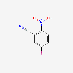 molecular formula C7H3FN2O2 B1334287 5-氟-2-硝基苯甲腈 CAS No. 50594-78-0