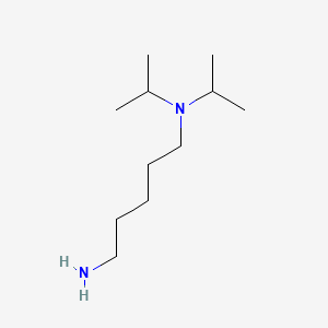 molecular formula C11H26N2 B1334337 5-(二异丙氨基)氨基戊烷 CAS No. 209803-40-7