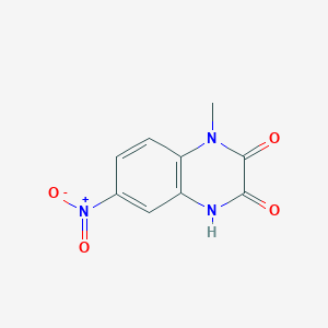1-methyl-6-nitroquinoxaline-2,3(1H,4H)-dione