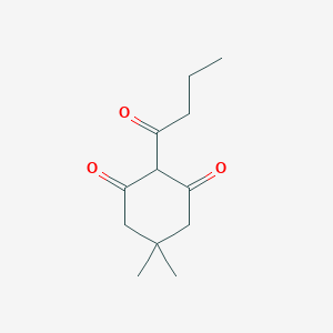 molecular formula C12H18O3 B133436 2-Butyryldimedone CAS No. 17450-95-2