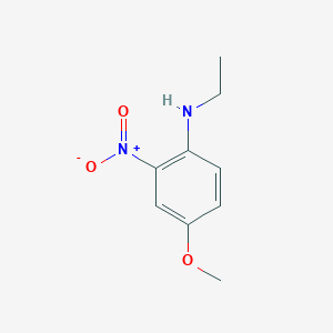 molecular formula C9H12N2O3 B1334360 N-ethyl-4-methoxy-2-nitroaniline 