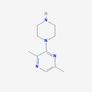 molecular formula C10H16N4 B1334370 2,5-Dimethyl-3-piperazin-1-ylpyrazine CAS No. 59215-42-8