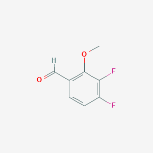 molecular formula C8H6F2O2 B1334376 3,4-Difluoro-2-methoxybenzaldehyde CAS No. 1023023-24-6