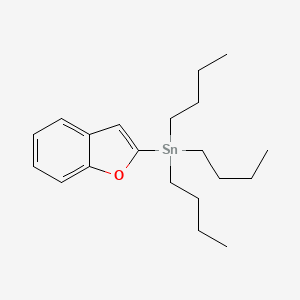 molecular formula C20H32OSn B1334391 2-Tributylstannylbenzo[b]furan CAS No. 148961-81-3
