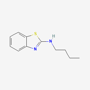 molecular formula C11H14N2S B1334404 Benzothiazol-2-yl-butyl-amine CAS No. 24622-31-9