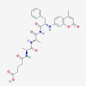 Glutaryl-alanyl-alanyl-phenylalanyl-amidomethylcoumarin