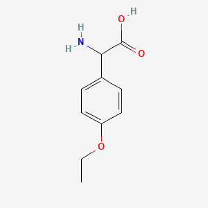 molecular formula C10H13NO3 B1334413 2-amino-2-(4-ethoxyphenyl)acetic Acid CAS No. 299168-49-3
