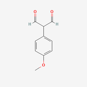 molecular formula C10H10O3 B1334422 2-(4-Methoxyphenyl)malondialdehyde CAS No. 65192-28-1