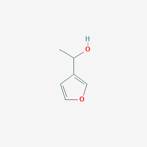 molecular formula C6H8O2 B1334424 1-(3-呋喃基)-1-乙醇 CAS No. 13129-26-5