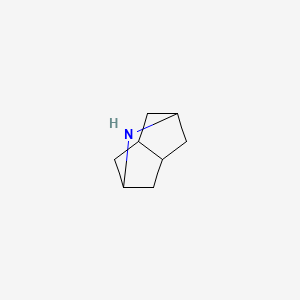 molecular formula C8H13N B13344401 Octahydro-2,5-epiminopentalene 