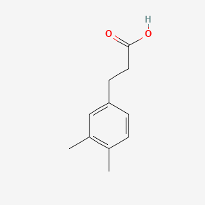 molecular formula C11H14O2 B1334462 3-(3,4-dimethylphenyl)propanoic Acid CAS No. 25173-76-6