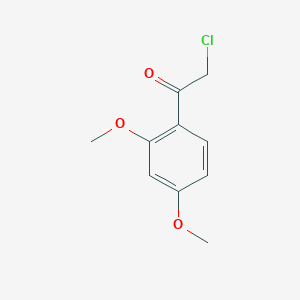 molecular formula C10H11ClO3 B1334464 2-Chloro-1-(2,4-dimethoxyphenyl)ethanone CAS No. 4783-90-8
