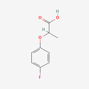 molecular formula C9H9FO3 B1334469 2-(4-氟苯氧基)丙酸 CAS No. 2967-70-6
