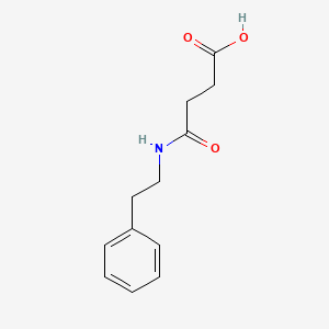 molecular formula C12H15NO3 B1334491 N-苯乙基琥珀酰胺 CAS No. 1083-55-2