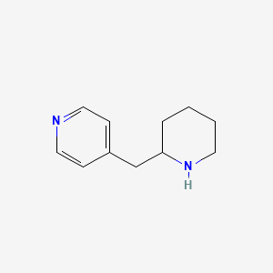 molecular formula C11H16N2 B1334492 2-(4-Pyridinylmethyl)piperidine CAS No. 526183-31-3