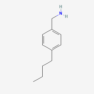 molecular formula C11H17N B1334506 4-Butylbenzylamine CAS No. 57802-79-6