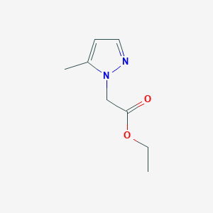 molecular formula C8H12N2O2 B1334512 Ethyl 2-(5-methyl-1h-pyrazol-1-yl)acetate CAS No. 934172-62-0
