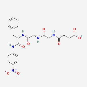 molecular formula C23H25N5O8 B1334515 Chymotrypsin CAS No. 9004-07-3