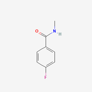molecular formula C8H8FNO B1334528 4-fluoro-N-methylbenzamide CAS No. 701-49-5