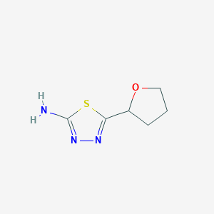 5-(Tetrahydrofuran-2-yl)-1,3,4-thiadiazol-2-amine