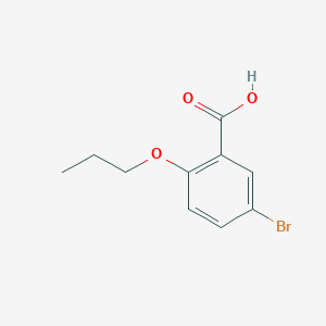 molecular formula C10H11BrO3 B1334541 5-Bromo-2-propoxybenzoic acid CAS No. 60783-91-7