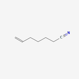 molecular formula C7H11N B1334561 6-庚烯腈 CAS No. 5048-25-9