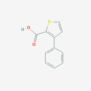 molecular formula C11H8O2S B133457 3-phenylthiophene-2-carboxylic Acid CAS No. 10341-88-5