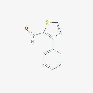 molecular formula C11H8OS B133458 3-Phenyl-2-thiophenecarboxaldehyde CAS No. 26170-85-4