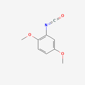 molecular formula C9H9NO3 B1334587 2,5-Dimethoxyphenyl isocyanate CAS No. 56309-62-7