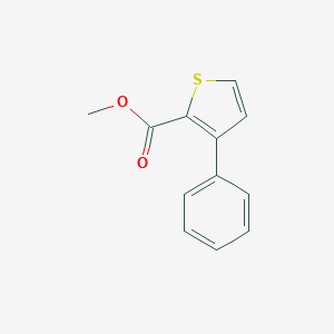 molecular formula C12H10O2S B133459 3-苯硫代吩-2-羧酸甲酯 CAS No. 21676-89-1