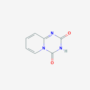 molecular formula C7H5N3O2 B1334596 2H,3H,4H-pyrido[1,2-a][1,3,5]triazine-2,4-dione CAS No. 26737-41-7