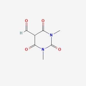 1,3-Dimethyl-2,4,6-trioxo-1,3-diazinane-5-carbaldehyde