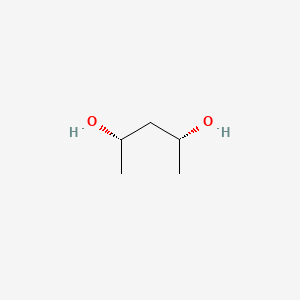 molecular formula C5H12O2 B13346123 (R*,S*)-Pentane-2,4-diol CAS No. 3950-21-8