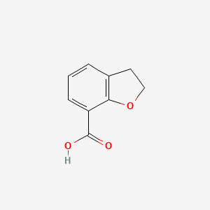 molecular formula C9H8O3 B1334626 2,3-Dihydrobenzofuran-7-carboxylic Acid CAS No. 35700-40-4