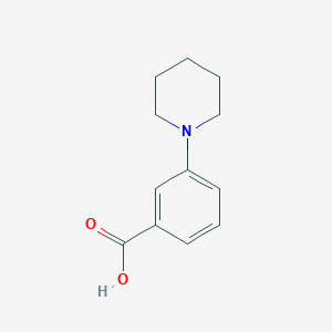 3-Piperidinobenzoic acid
