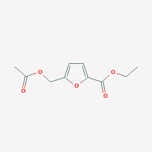 Ethyl 5-[(acetyloxy)methyl]-2-furoate