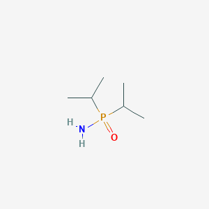 molecular formula C6H16NOP B13346564 P,P-Diisopropylphosphinic amide 