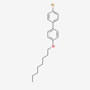 molecular formula C20H25BrO B1334665 1-Bromo-4-(4-octoxyphenyl)benzene CAS No. 63619-66-9